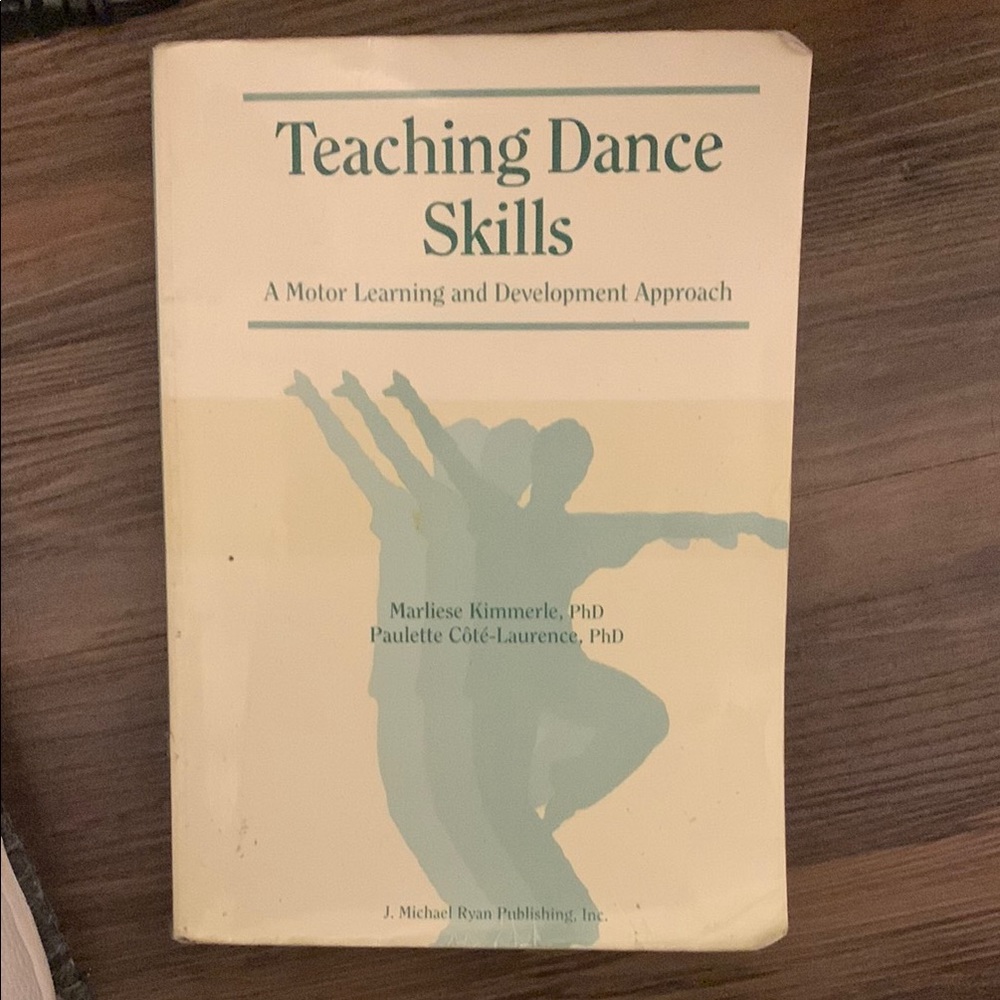 Teaching Dance Skills Book